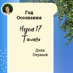 Тишина. Год осознания. Неделя 17.