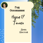 Год осознания. Неделя 17.