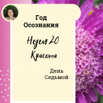 Красота. Год осознания. Неделя 20.